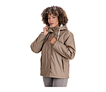 Teddy Fleece Hooded Rain Jacket Nella