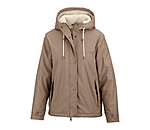 Teddy Fleece Hooded Rain Jacket Nella