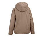 Teddy Fleece Hooded Rain Jacket Nella
