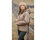 Teddy Fleece Hooded Rain Jacket Nella