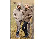 Teddy Fleece Hooded Rain Jacket Nella
