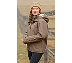 Teddy Fleece Hooded Rain Jacket Nella