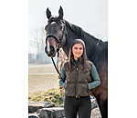 Children's Cropped Quilted Gilet