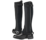 Half Chaps Ecolette black