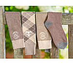 Argyle Knee High Socks