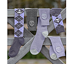 Argyle Knee High Socks