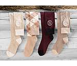 Argyle Knee High Socks