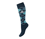 Argyle Knee High Socks