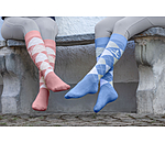 Argyle Knee High Socks