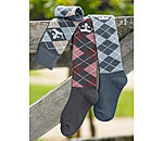 Argyle Knee High Socks