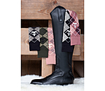 Argyle Knee High Socks