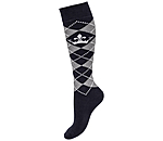 Knee Socks Argyle Glitter II