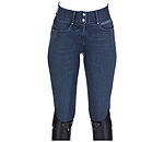 Denim Grip High Waist Breeches Helene