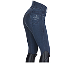 Denim Grip High Waist Breeches Helene
