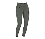 Grip Full Seat Summer Riding Tights Marina-Mesh