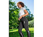 Grip Full Seat Summer Riding Tights Marina-Mesh