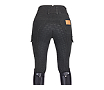 High Waist Denim Grip Breeches Laura