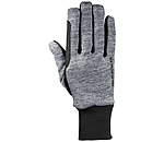 Knitted Fleece Winter Riding Gloves Melange