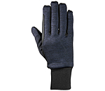 Knitted Fleece Winter Riding Gloves Melange