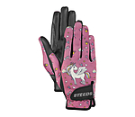 Children's Summer Riding Gloves Unicorn