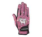 Children's Summer Riding Gloves Unicorn