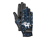 Children's Summer Riding Gloves Unicorn