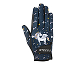 Children's Summer Riding Gloves Unicorn