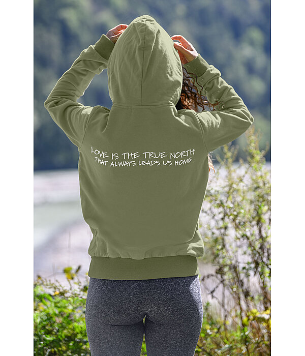 Womens army green hoodie 2025