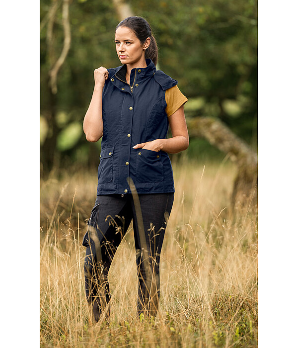 Oilskin Riding Gilet Granada