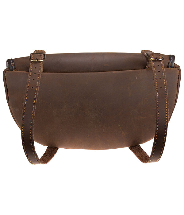 Genuine Leather Fork Saddle Bag Himalaya
