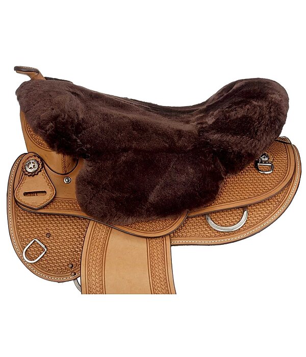 Sheepskin Seat Saver with Horn