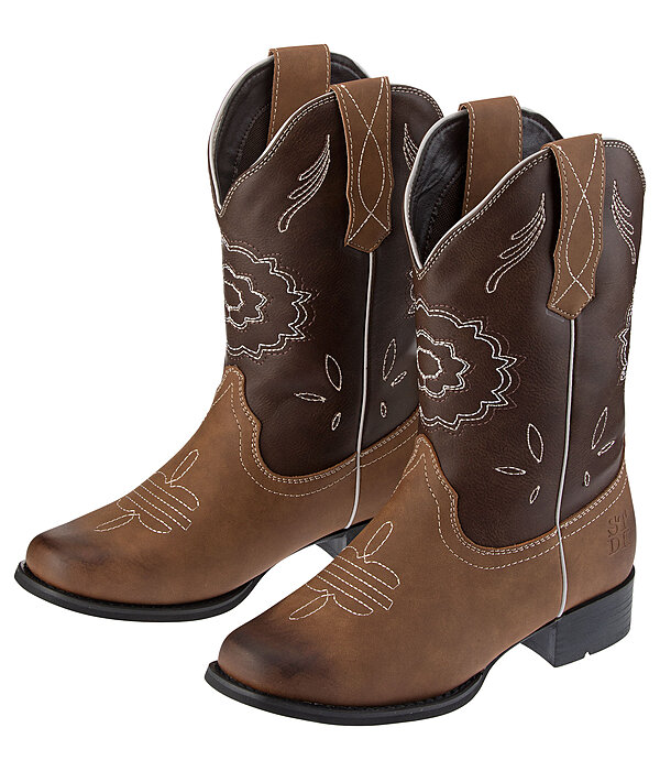 Flower sales cowgirl boots