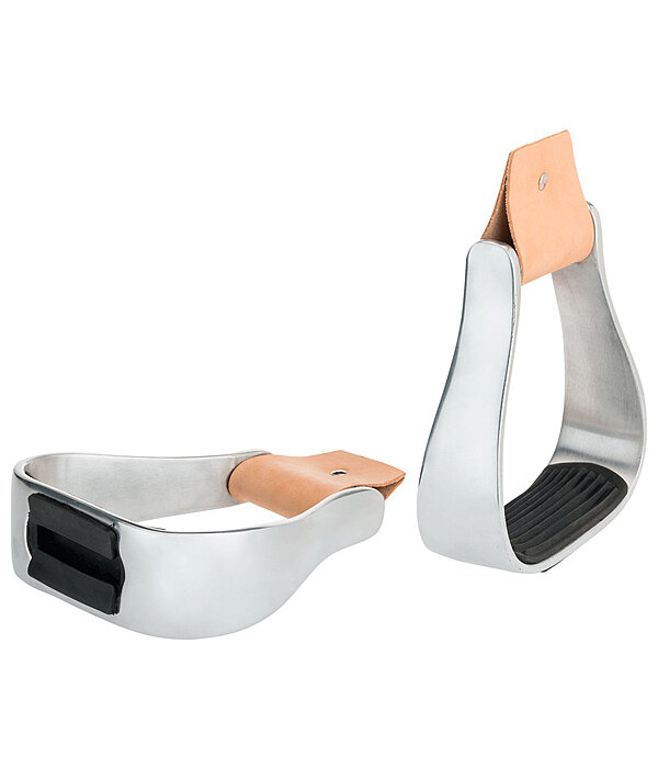 Aluminium Stirrups with Rubber Inlay