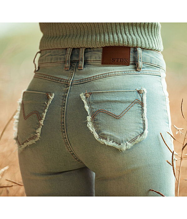 Jeans Distressed Denim Length 30