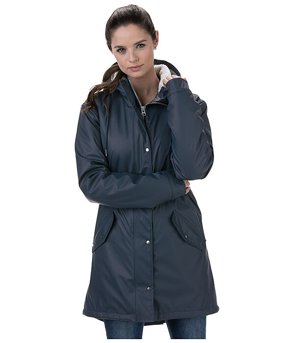 Teddy Fleece Rain Coat Seco