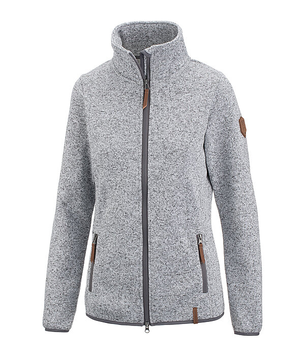 Ladies Knitted Fleece Jacket Zola