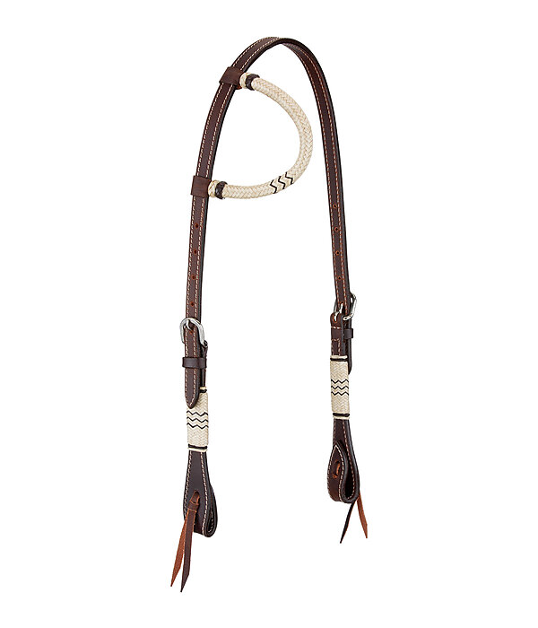 Single Ear Headstall Rawhide