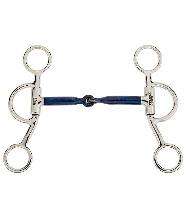 Sweet Iron Snaffle Bit with Shanks