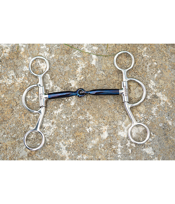 Sweet Iron Snaffle Bit with Shanks
