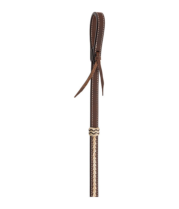Western Reins Braided Rawhide