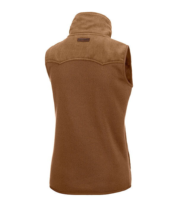 Knitted Fleece Gilet Siyana