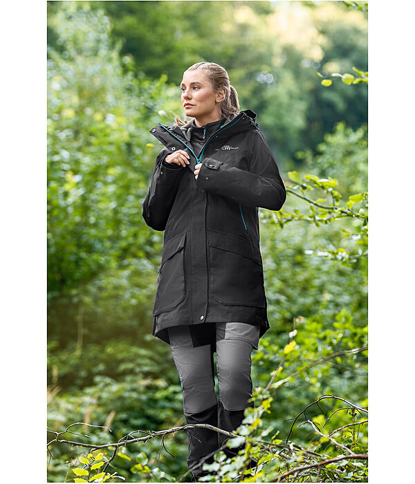 3-in-1 Functional Outdoor Rain Parka with Detachable Gilet