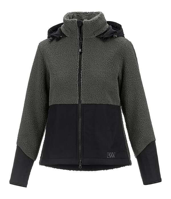 Sherpa Jacket with Detachable Hood