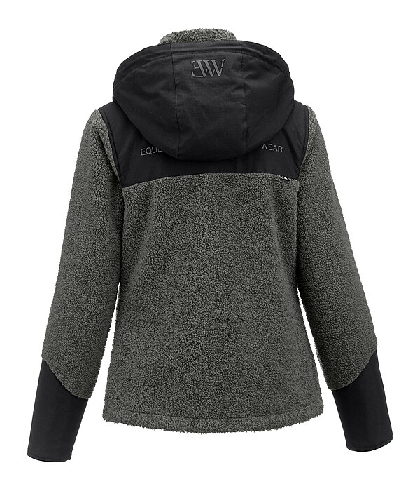 Sherpa Jacket with Detachable Hood