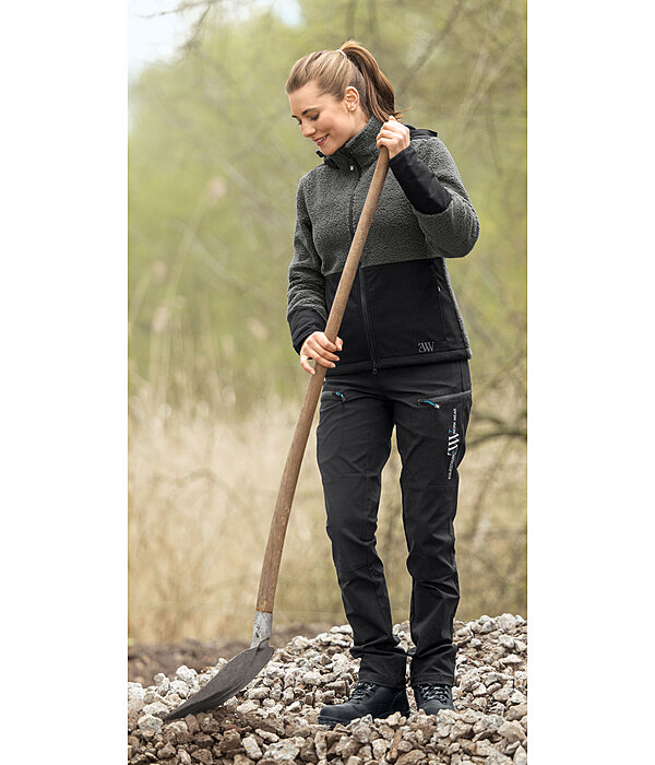 Sherpa Jacket with Detachable Hood