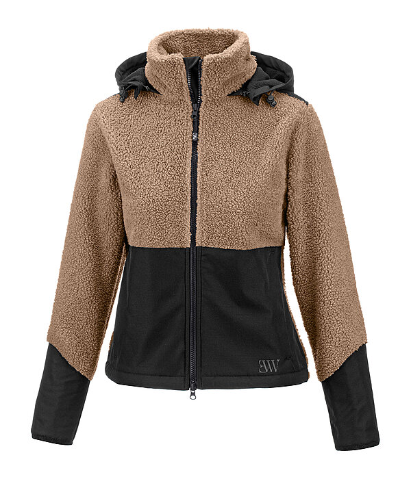 Sherpa Hoodie with Detachable Hood