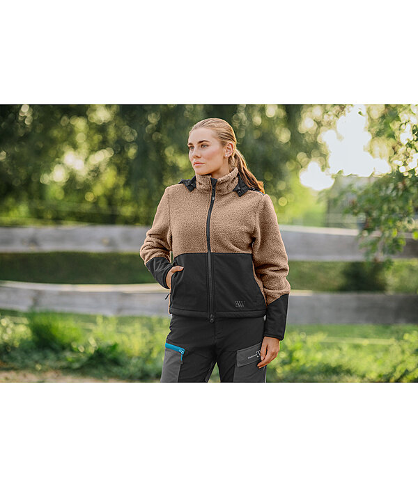 Sherpa Hoodie with Detachable Hood
