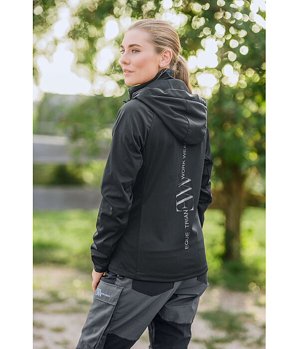 Breathable Softshell Jacket with Detachable Hood