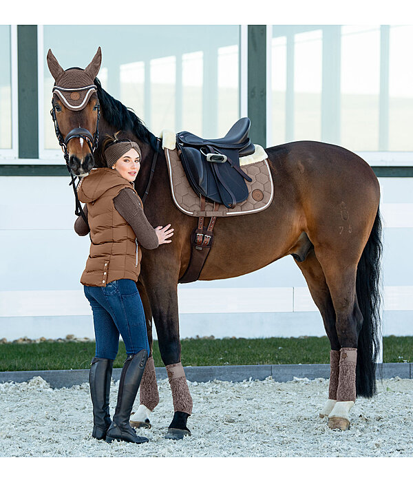 Teddy Fleece Saddle Pad Knitted Collection