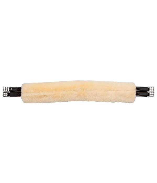 Sheepskin Girth Sleeve with Hook and Loop Fasteners